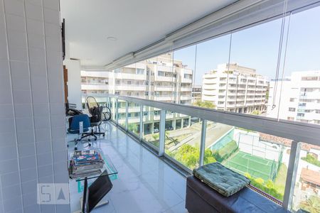 Varanda da Sala de apartamento para alugar com 3 quartos, 103m² em Freguesia de Jacarepaguá, Rio de Janeiro