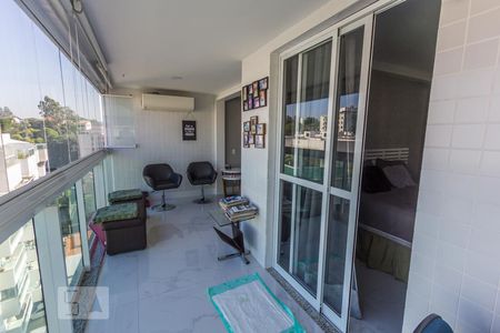 Varanda da Sala de apartamento para alugar com 3 quartos, 103m² em Freguesia de Jacarepaguá, Rio de Janeiro