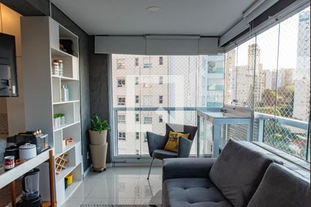 Varanda de kitnet/studio à venda com 1 quarto, 38m² em Vila Mariana, São Paulo