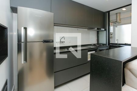 Cozinha de apartamento para alugar com 1 quarto, 53m² em Petrópolis, Porto Alegre