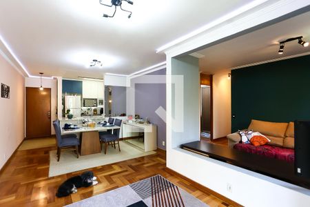 Sala de apartamento à venda com 3 quartos, 96m² em Jardim Ampliação, São Paulo