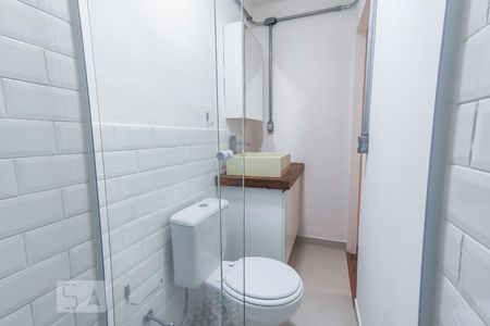 Banheiro de apartamento para alugar com 1 quarto, 20m² em Jardim São Paulo, São Paulo