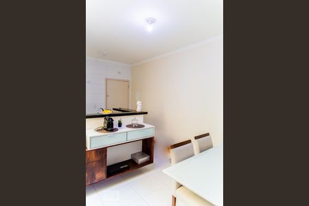 Sala de Jantar de apartamento à venda com 1 quarto, 53m² em Vila Bela Vista, Santo André