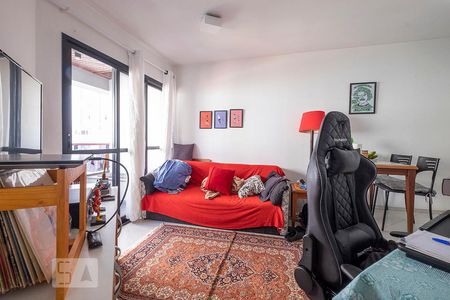 Sala de kitnet/studio para alugar com 1 quarto, 33m² em Cerqueira César, São Paulo