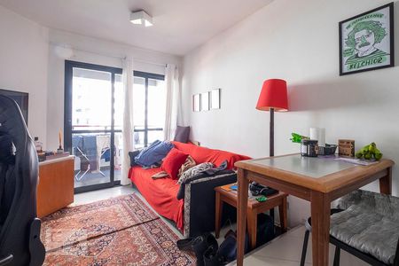 Sala de kitnet/studio para alugar com 1 quarto, 33m² em Cerqueira César, São Paulo