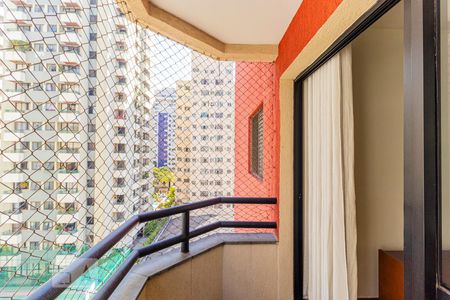 Varanda da Sala de apartamento para alugar com 2 quartos, 60m² em Bela Vista, São Paulo