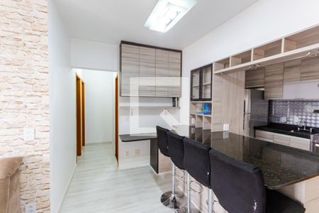 Sala de apartamento à venda com 2 quartos, 60m² em Vila Principe de Gales, Santo André