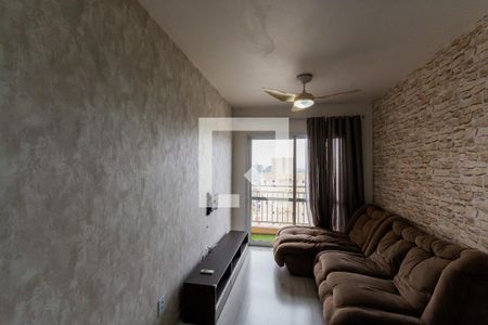 Sala de apartamento à venda com 2 quartos, 60m² em Vila Principe de Gales, Santo André