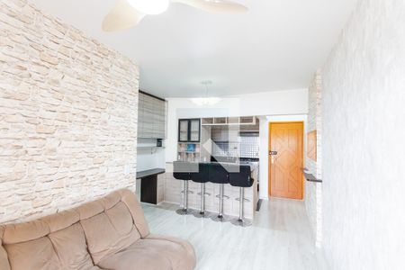 Sala de apartamento à venda com 2 quartos, 60m² em Vila Principe de Gales, Santo André