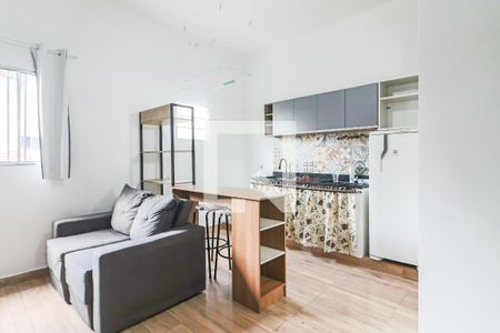 Studio - Sala , Quarto e Cozinha de kitnet/studio para alugar com 1 quarto, 25m² em Jardim Ivana, São Paulo