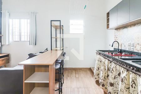 Studio - Sala , Quarto e Cozinha de kitnet/studio para alugar com 1 quarto, 25m² em Jardim Ivana, São Paulo