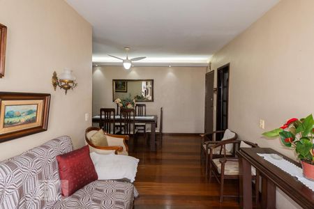 Sala de apartamento à venda com 3 quartos, 108m² em Grajau, Rio de Janeiro
