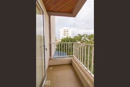 Varanda da Sala de apartamento para alugar com 1 quarto, 43m² em Jardim Paraíso, São Paulo