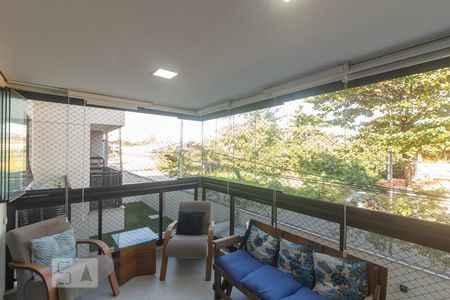 Varanda da Sala de apartamento para alugar com 2 quartos, 75m² em Recreio dos Bandeirantes, Rio de Janeiro