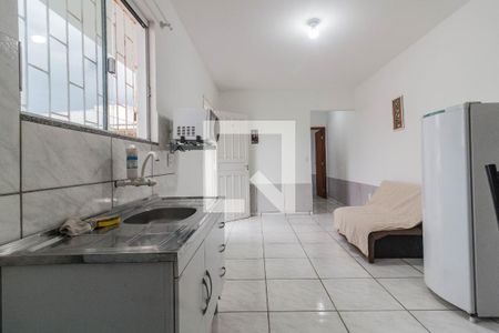 Cozinha de kitnet/studio para alugar com 1 quarto, 36m² em Areias, São José