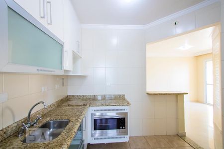 Cozinha de apartamento para alugar com 3 quartos, 75m² em Vila Pires, Santo André