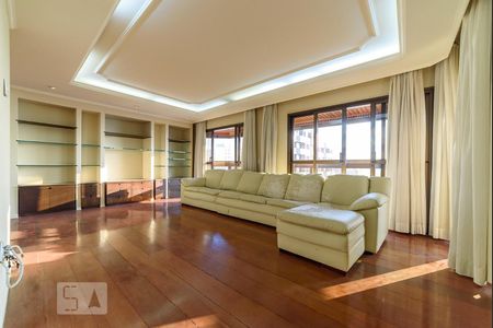 Sala de Estar de apartamento à venda com 3 quartos, 220m² em Santo Antônio, São Caetano do Sul