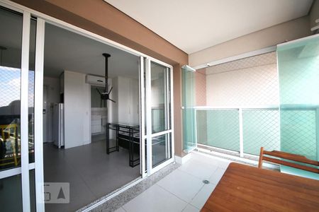 Varanda - Sala de apartamento para alugar com 1 quarto, 34m² em Jardim Aeroporto, São Paulo