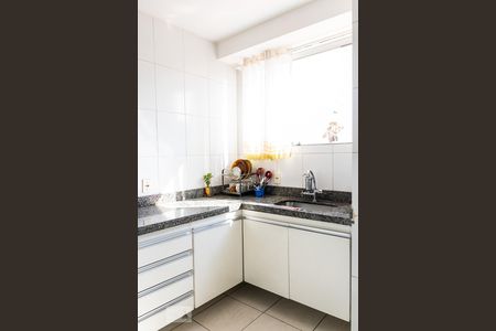 Cozinha de apartamento à venda com 2 quartos, 60m² em Paquetá, Belo Horizonte