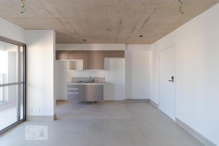 Salas e Cozinha de kitnet/studio para alugar com 1 quarto, 40m² em Cambuí, Campinas