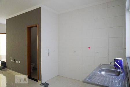 Sala/Cozinha de casa de condomínio para alugar com 2 quartos, 62m² em Penha de França, São Paulo