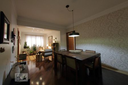 Sala e jantar de apartamento à venda com 4 quartos, 127m² em Santo Antônio, São Caetano do Sul