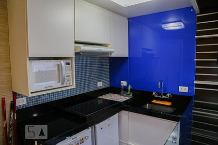 Cozinha de kitnet/studio à venda com 1 quarto, 32m² em Higienópolis, São Paulo