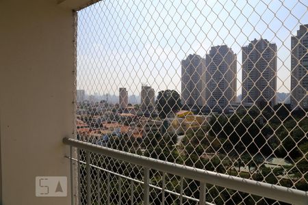 Varanda da Sala de apartamento para alugar com 2 quartos, 65m² em Jardim Londrina, São Paulo