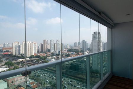 Vista da Sacada de apartamento para alugar com 1 quarto, 45m² em Vila Gomes Cardim, São Paulo