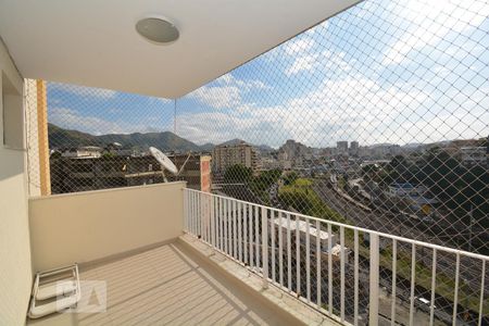 Varanda da Sala de apartamento para alugar com 2 quartos, 55m² em Lins de Vasconcelos, Rio de Janeiro