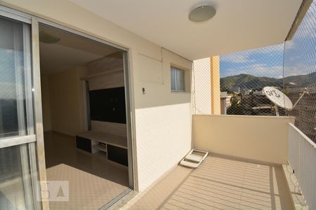 Varanda da Sala de apartamento para alugar com 2 quartos, 55m² em Lins de Vasconcelos, Rio de Janeiro