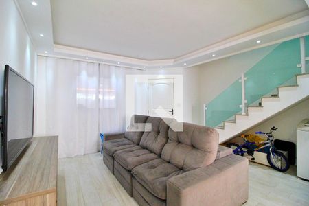 Sala de casa à venda com 2 quartos, 85m² em Jardim Rina, Santo André