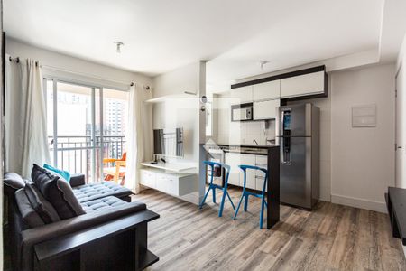 Sala de apartamento para alugar com 2 quartos, 49m² em Jardim Parque Morumbi, São Paulo