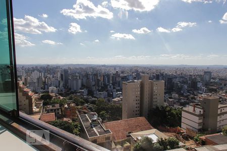 Vista da Sala de apartamento à venda com 3 quartos, 120m² em São Lucas, Belo Horizonte