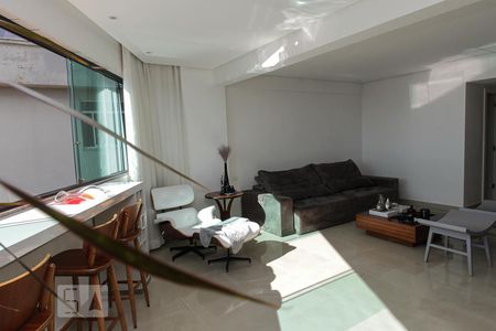 Sala de apartamento à venda com 3 quartos, 120m² em São Lucas, Belo Horizonte