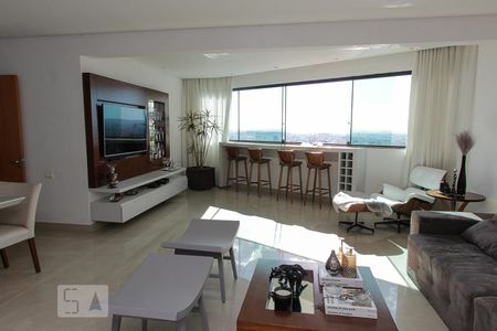 Sala de apartamento à venda com 3 quartos, 120m² em São Lucas, Belo Horizonte