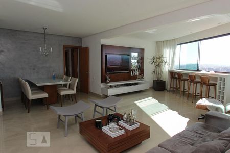 Sala de apartamento à venda com 3 quartos, 120m² em São Lucas, Belo Horizonte