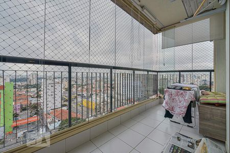 Sacada Gourmet da Sala de apartamento à venda com 2 quartos, 70m² em Cambuci, São Paulo