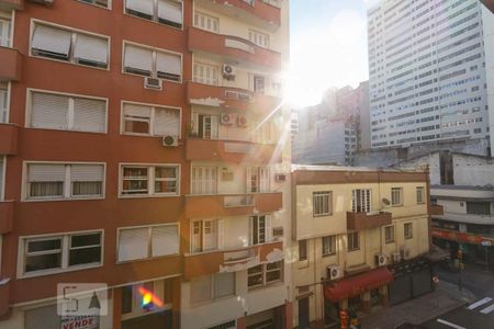 Vista da Sala de apartamento à venda com 1 quarto, 31m² em Centro Histórico, Porto Alegre