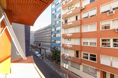 Vista da Sala de apartamento à venda com 1 quarto, 31m² em Centro Histórico, Porto Alegre