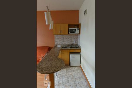 Cozinha de apartamento à venda com 1 quarto, 31m² em Centro Histórico, Porto Alegre