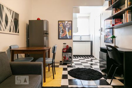 Sala de apartamento à venda com 1 quarto, 30m² em Bela Vista, São Paulo