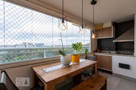 Varanda da Sala de apartamento à venda com 3 quartos, 105m² em Vila Suzana, São Paulo