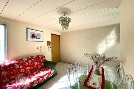 Sala de Estar de apartamento para alugar com 2 quartos, 54m² em Rio dos Sinos, São Leopoldo