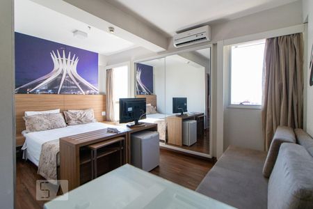 Quarto de apartamento para alugar com 1 quarto, 25m² em Sul (águas Claras), Brasília