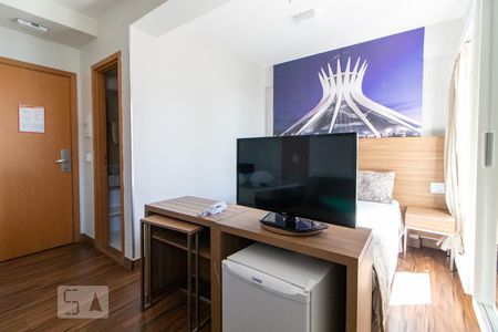 Quarto de apartamento para alugar com 1 quarto, 25m² em Sul (águas Claras), Brasília