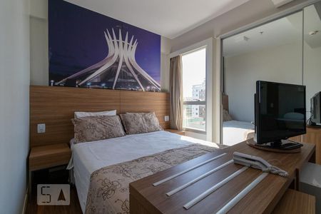 Quarto de apartamento para alugar com 1 quarto, 25m² em Sul (águas Claras), Brasília