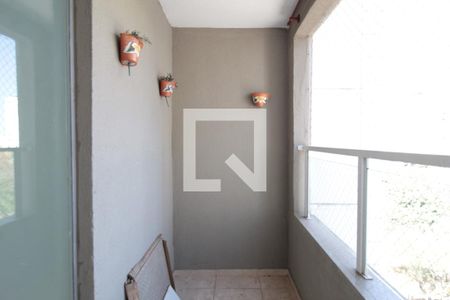 Varanda da Sala de apartamento à venda com 2 quartos, 80m² em Castelo, Belo Horizonte