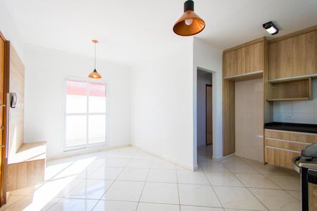 Sala de apartamento para alugar com 2 quartos, 50m² em Vila Bela Vista, Santo André