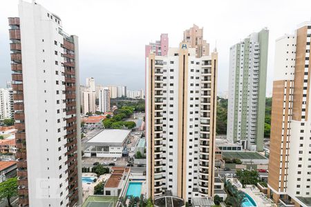 Varanda da Sala - Vista Ceret de apartamento à venda com 3 quartos, 150m² em Jardim Anália Franco, São Paulo
